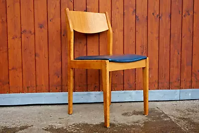 Dining Room Chair Vintage Mid Century Designer Chair Wood 60er Danish Modern • $69.24