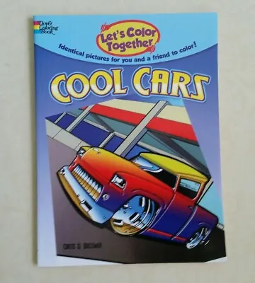 Let's Color Together -- Cool Cars By Curtis David Bulleman   F3 • £4.80