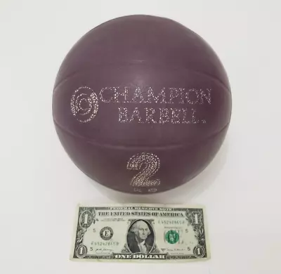 Champion Barbell - 2 Kg Small Medicine Ball  - 4 Lb 7 Oz - Brown Color • $17.84