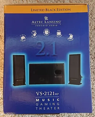£40 • Buy Altec Lansing Powered 2.1 Speakers VS2121 Black