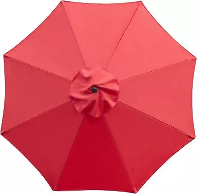 Replacement Fabric Parasol Cover Garden Canopy Patio 2m 2.7m 3m Cover 6 Or 8 Arm • £12.97