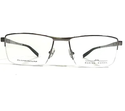 Marius Morel 2619M GG040 Eyeglasses Frames Silver Square Half Rim 56-18-145 • $99.99