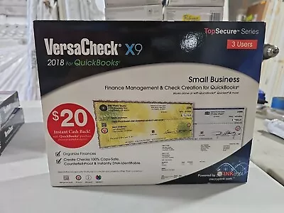 VersaCheck X9 2018 For Quickbooks - 3 User License • $59