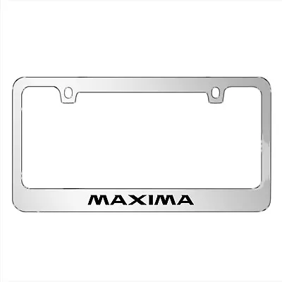 For Nissan Maxima Mirror Chrome Metal License Plate Frame • $39.99