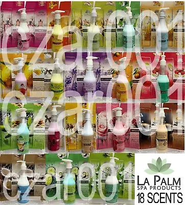 *NEW* La Palm Organic Healing Therapy Massage Lotion 8 Oz - 18 Scents Available! • $4.95