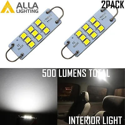 Alla Lighting 9-LED 561 Interior Dome Map Courtesy Loop Light Bulbs Lamps White • $11.98