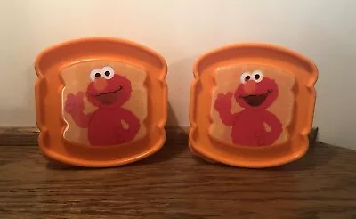 Elmo Sandwich Box’s - Plastic ( Set Of 2 ) • $10