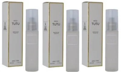 £14.95 • Buy 3 X Milton Lloyd Ladies Perfume - Miss TuTu - 50ml PDT - PARFUM DE TOILETTE