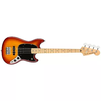 $849.99 • Buy Fender Player Mustang Bass PJ, Maple Fingerboard, Sienna Sunburst