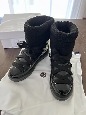 MONCLER Insolux M Snow Boots Size 39 US 8.5 BRAND NEW In Box • $400