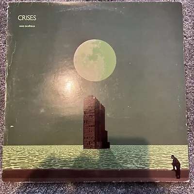 Mike Oldfield - Crises - Vinyl LP - V2262 Virgin - A-1-1-1 B-1-1-1 - Vg+/Vg+ • £7.99