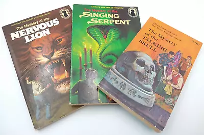 VTG Lot Of 3 Alfred Hitchcock And The Three Investigators Paperback Books • $36