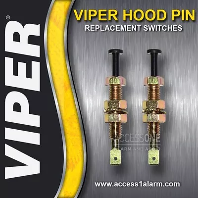 Pair Of Viper 5202V 5701 Replacement Hood Pin Switches NEW • $10.99