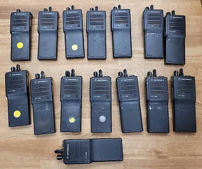 Lot Of 15 Motorola HT1000 Portable Handie-Talkie FM Radios - Radio Only • $300