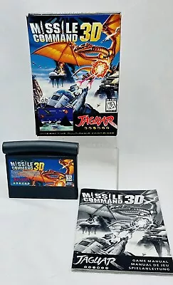 # Atari Jaguar - Missile Command 3D - Top / Cib ## • $100