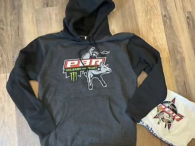 NEW PBR Professional Bull Riding Unleash Beast Monster Energy Hoodie M Medium • $49.99