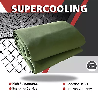 4 Types Green Heavy Duty Canvas Tarp Tarpaulin Sun Blocked Waterproof Dustproof • $206.99