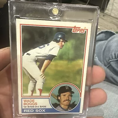 1983 Topps - #498 Wade Boggs (RC) • $10