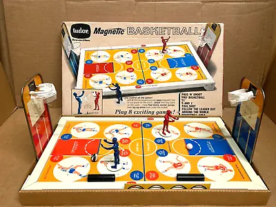 Vintage Tudor Tru Action Magnetic Basketball Board Game Toy Model 475 • $29.99