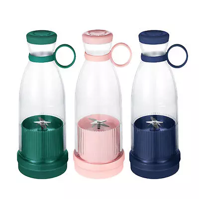 Portable Electric Mini Mixer Blender 380ml Smoothie Maker Shaker Juicer Machine • $25.74