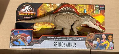 Jurassic World Extreme Chompin' Spinosaurus Dinosaur Action Spino New Ships Now • $44.99