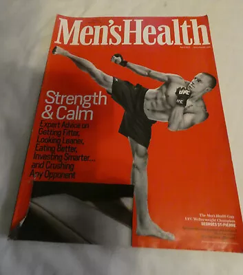 Mens Health Magazine 2011 April Georges St Pierre UFC Champion • $4.99