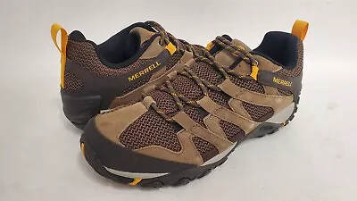 Merrell Men's Alverstone Waterproof Hiking Shoe Sneaker Brown Stone 11 M US • $49.99