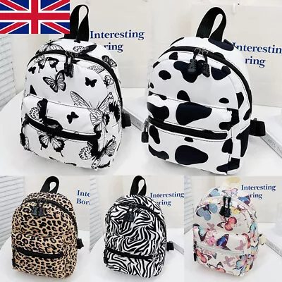 £5.89 • Buy Women Ladies Girl Nylon Backpack Waterproof Rucksack Shoulder School Travel Bag