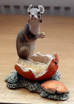 £18 • Buy Border Fine Arts Mouse On Orange 1983 Ornament By Ayres