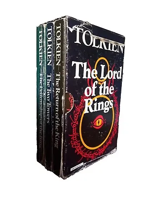 1978 J. R. R. Tolkien's The Lord Of The Rings Trilogy Paperbacks In Slipcase • £9.99
