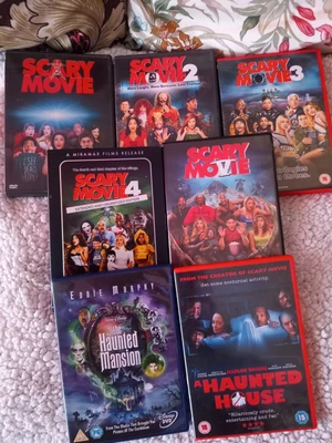 £13 • Buy SCARY MOVIE 1 - 5 + A HAUNTED HOUSE + THE HAUNTED MANSION DVDs. All R2. A...