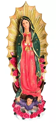 Virgen De Guadalupe Religious Figurine 12  Our Lady Of Guadalupe  New • $34.99