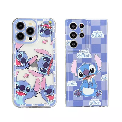 $4.39 • Buy For IPhone Samsung OPPO Xiaomi Cute Cartoon Stitch Soft Shockproof Case Cover