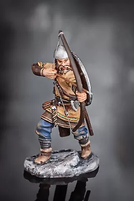 Action Figures Viking With Bow Collectible Miniature Painted 1/32scale 74mm • $74.90