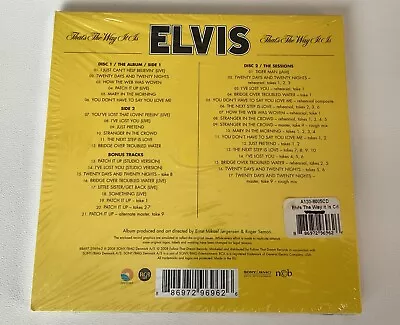 Elvis That’s The Way It Is FTD CD / SEALED / 2008 Out Of Print • $75