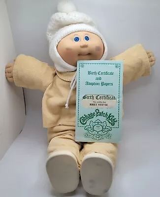 Vintage Original 1983 Coleco CABBAGE PATCH Doll With Birth Certificate  Read • $26.99