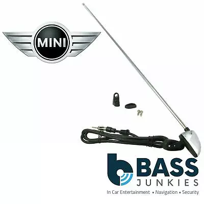 £11.95 • Buy MINI Universal Stainless Steel Pillar Mount AM/FM Car Radio Aerial Antenna