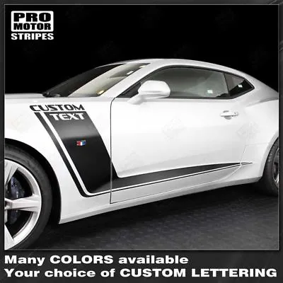 Chevrolet Camaro 2010-2023 Side Accent Stripes Decals (Choose Color) • $101.92