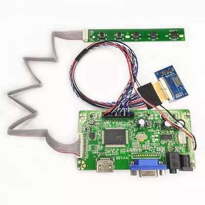 $38.99 • Buy HDMI+VGA LVDS Controller Board DIY For 9.7  IPAD5 LP097QX2 2048x1536 LED Screen