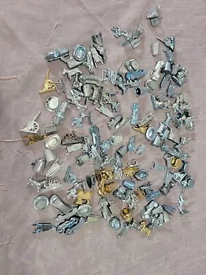 Huge Lot Monopoly Metal Tokens Vintage To Newer Approx 1.2 Pounds Many Editions • $63.96