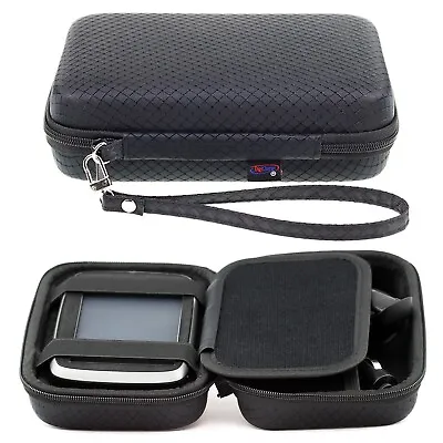 £8.99 • Buy Black Hard Carry Case For TomTom Go Camper Sat Nav With Accessory Storage