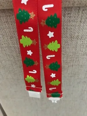 Christmas Lanyards Handmade With Plastic Id Card Wallets • £1.50