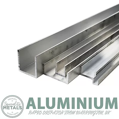 Speciality Metals Aluminium U-Channel: Durable And Versatile Trim For Many Tasks • £12.91