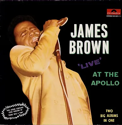 James Brown And The Famous Flames - Live At The Apollo (Vinyl 2LP - 1987) • £27.30