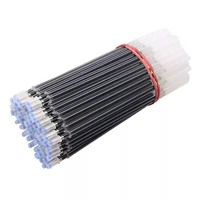 100pcs Neutral Pen Refill Stationery Mini 0.5mm Black Marker Pen Refill Pl Black • $9.10