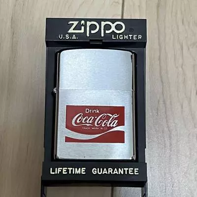 Rare Vintage Zippo Coca-Cola Diagonal Logo Used In Japan • $479.73