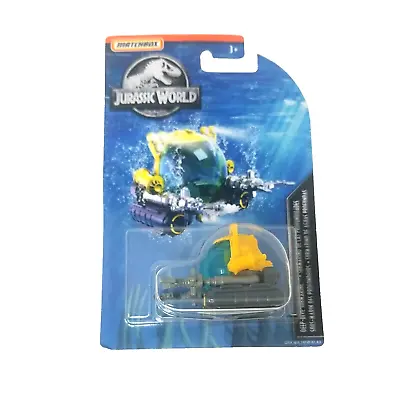 Matchbox Jurassic World Park Deep-Dive Submarine 14/24 2019 Die Cast New Sealed • $7.89