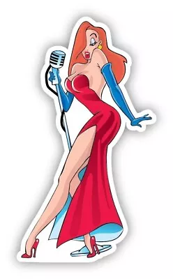 Jessica Rabbit Cartoon Sticker Decal Laptop Wall Car Phone • $3.99