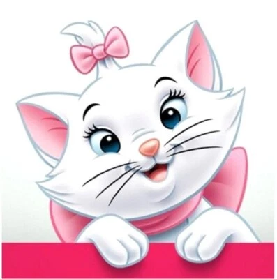$10.75 • Buy Aus Stock..MARIE CAT..DIY 5D DIAMOND PAINTING KIT..FULL DRILL 30 X 30