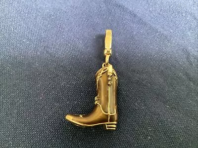 £26 • Buy Juicy Couture  Gold Cowboy Boot Bracelet Charm YJRU0485 NEW Retired & Rare
